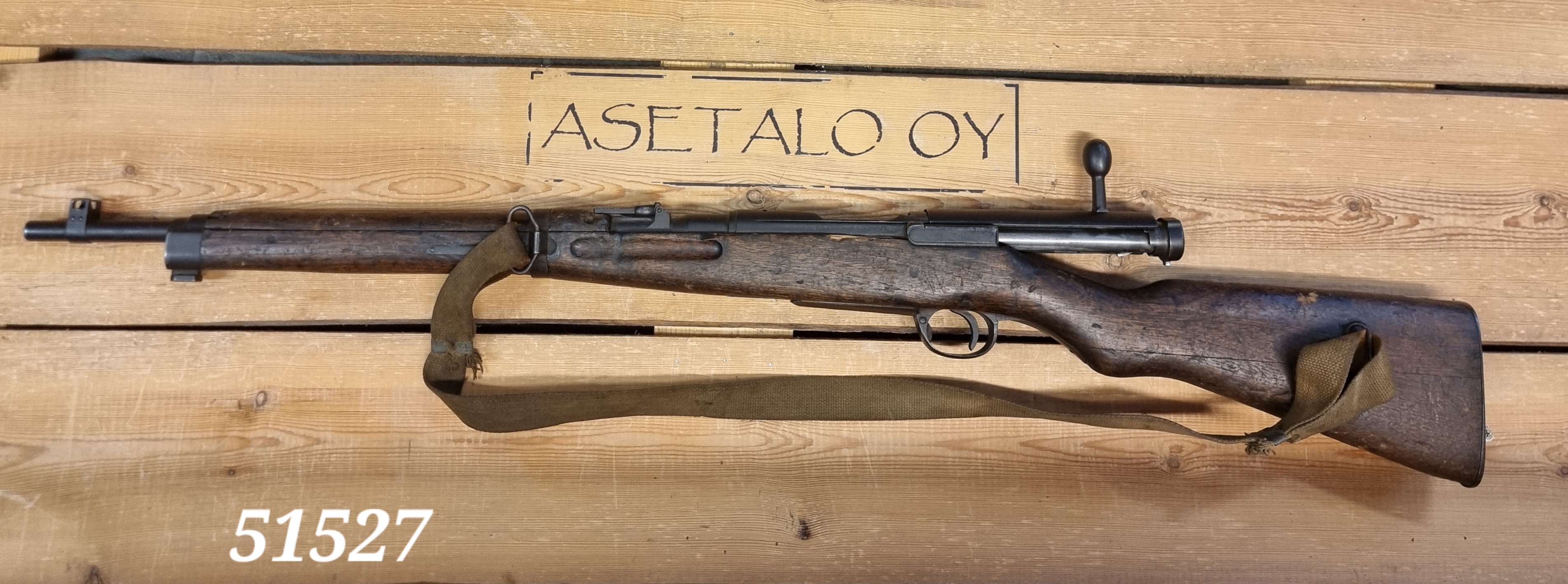Arisaka 6 5 x 50 kiv pk my s karbiini asetalo