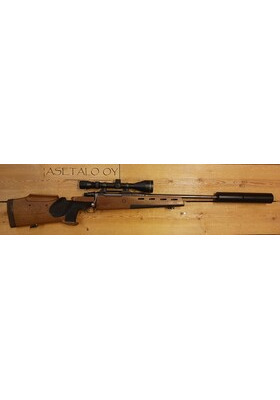 ASESEPÄN TEKEMÄ 9.3X62 + TASCO PRONGHRON 3-9 X 50 + VAIM KÄYT