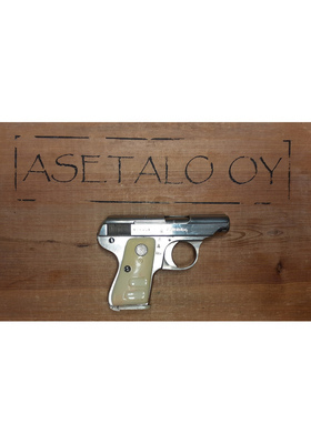 GALESI 22LR, RUOSTUMATON TERÄS TASKUASE "UUSI" KÄYTETTY