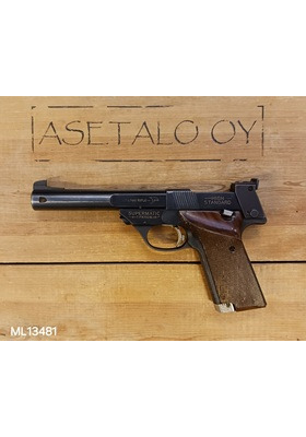 HIGH STANDARD SUPERMATIC MILITARY 22LR KÄYT, HYVÄ