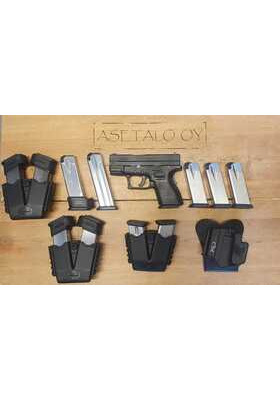 HS9 SUBCOMPACT 9MM PISTOOLI KÄYT TASKUASE