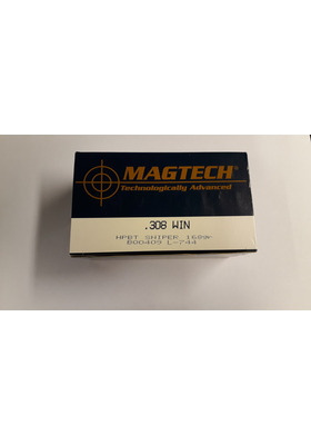 MAGTECH 308 WIN SNIPER 168GR/10,2G HPBT 