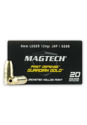 MAGTECH 9MM JHP 8G GOLD ERVA, GG9B