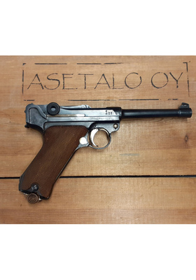 PARABELLUM ERFURT M08 7,65MM KÄYTETTY NUMEROTARKKA, HYVÄ!