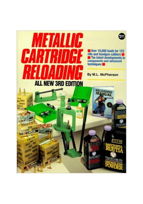 REDDING METALLIC CARTRIDG E RELOADING BOOK 3RD EDIT