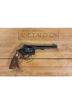 S&W M17-2 .22LR 6" KÄYT PIENOISREVOLVERI