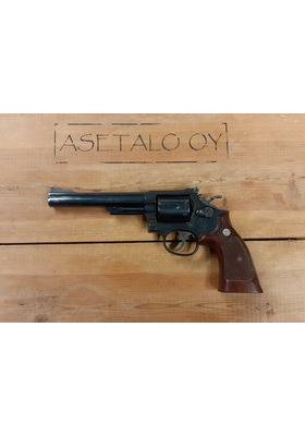 S&W M19-5  6" REVOLVERI KAL 38/357 MAGN. KÄYT 