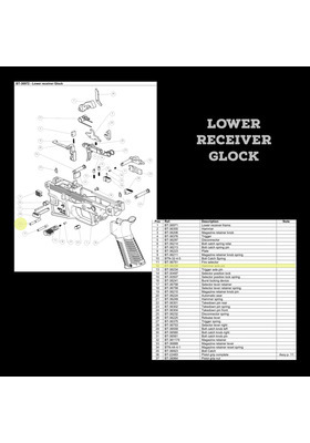 B&T APC HAMMER AXLE PIN #BT-36228