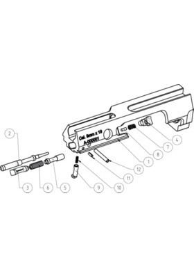 B&T LOCKING BOLT MP9/TP9 BT-30514