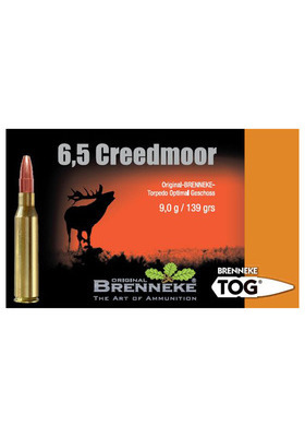 BRENNEKE 6,5 CREEDMOOR ORIGINAL TOG 9G KIV PTR #033736