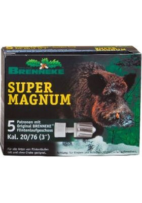 BRENNEKE SUPERMAGNUM 20/76 28,4G SLUG #2002525