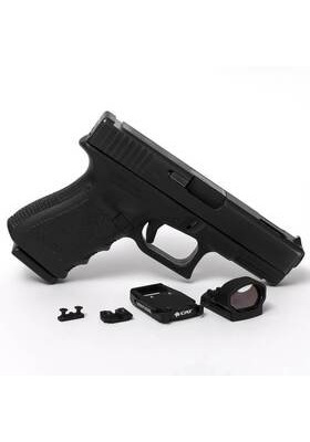 CAT SM2 EVO MAGENTIC RED DOT SIGHT 3MOA FOR GLOCK #CAT-MM-RMS-EVO-GLK-25.5