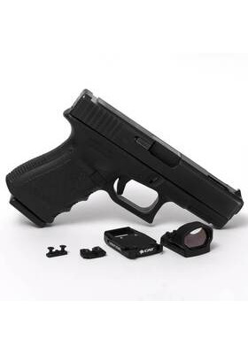 CAT SM2 EVO MAGNETIC RED DOT SIGHT 3MOA FOR GLOCK #CAT-MM-RMS-EVO-GLK-25.5