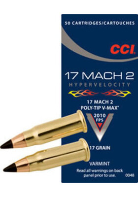CCI .17 MACH2 17GR V-MAX (620048)
