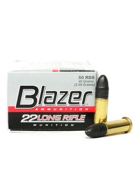 CCI 22LR BLAZER 40gr HV SOLID PK PATR 376M/S #130015/0021