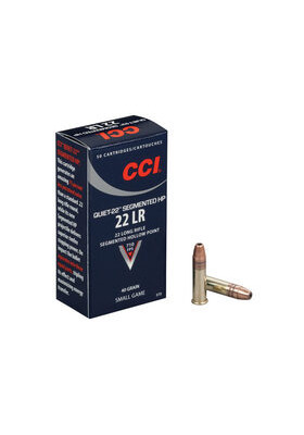 CCI 22LR SEGMENTED HP QUIET22 216M/S 2,60G #970 (130036)