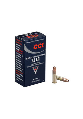 CCI 22LR SEGMENTED HP QUIET22 216M/S 2,60G #970 (130036)
