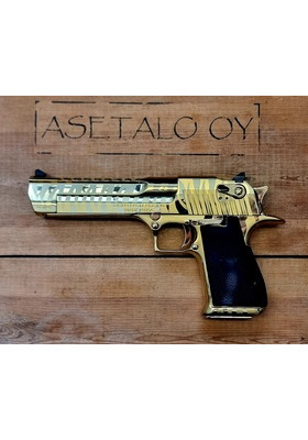 DESERT EAGLE .44 MAG TITANIUM GOLD TIGER STRIPE