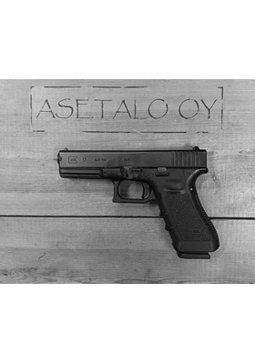 GLOCK M17 GEN3 9MM KÄYTETTY HINTA SIS ALV!