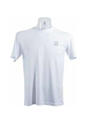 GLOCK WORKWEAR WHITE T-PAITA KOKO S #31892