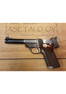 HIGH STANDARD SUPERMATIC MILITARY 22LR KÄYT, HYVÄ