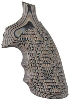 HOGUE 19737 S&W K&L -FRAME RB CON FG PIRANHA G10 GMA DK EARTH
