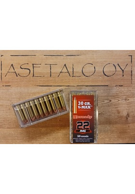 HORNADY .22 MAG V-MAX 1,95G WMR PATRUUNA 50 KPL/PKT,671 M/S#83202