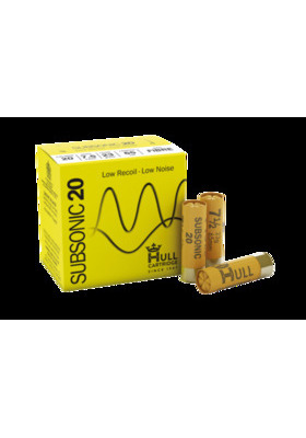 HULL SUBSONIC 20/65 23G NO.7,5 FIBRE WAD HAUL.PATR.