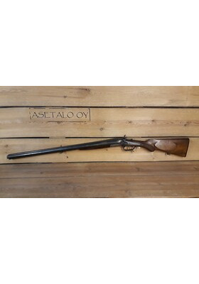 KESSLER F.W. SUHL DRILLINKI 16/70-9,3X72 MAUSERMUSTARUUTIASE HANALLINEN
