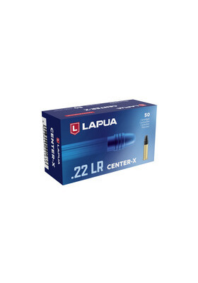 LAPUA 22 LR CENTER-X PIENOISKIVÄÄRIN PATRUUNA