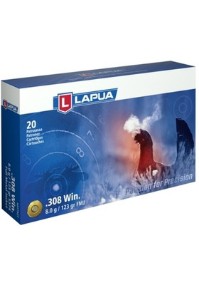 LAPUA 308 TRAINER PATR 8,0g FMJ 123GR /20KPL S374#4317527