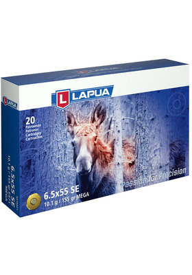 LAPUA 6,5X55 SP E471 10,1G MEGA PATRUUNA#4316021