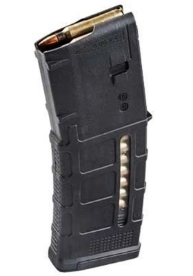 Magpul ikkunallinen 30 ptr lipas AR15 kivääreihin, musta #MAG556-BLK