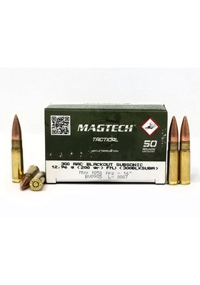 MAGTECH .300 BLACKOUT 200GR FMJ SUBSONIC 300BLKSUBA
