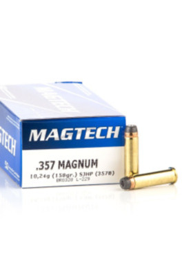MAGTECH 357B 357 MAGNUM 158 GR SJHP ERVA PATRUUNA