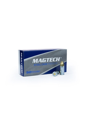 MAGTECH 9MM FMJ STEEL 124GR 8,03G  (9BS)