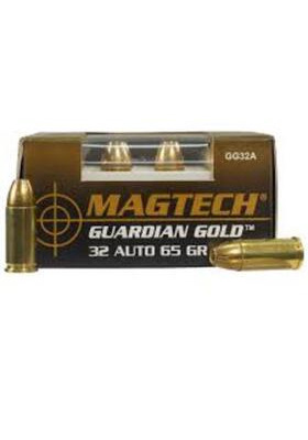 MAGTECH GG32A 32 AUTO 65GR JHP GUARDIAN GOLD ERVA PATRUUNA