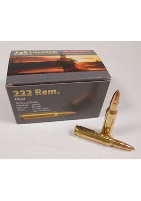 NORMA 222 REM 3,6G JAKTMATCH KIV.PTR. 50/RASIA