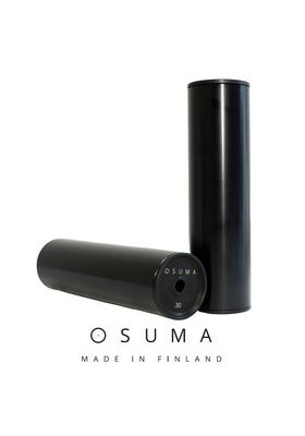 OSUMA 170 .222 1/2-28 MUSTA ÄÄNENVAIMENNIN