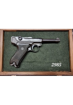PARABELLUM ERFURT DDR 9MM PISTOOLI KÄYT