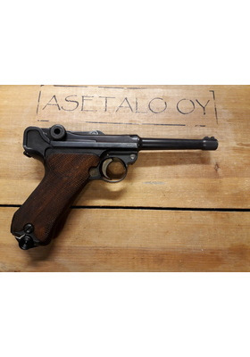 PARABELLUM ERFURT P08 9MM KÄYTETTY HYVÄ!