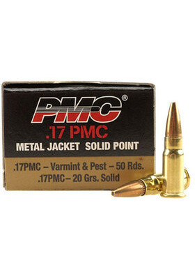 PMC .17PMC 20GR SOLID PTR. 17PT
