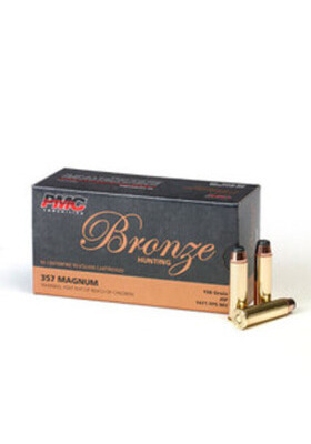 PMC 357 MAG 158GR JSP 357A REVOLVERIN PATRUUNA