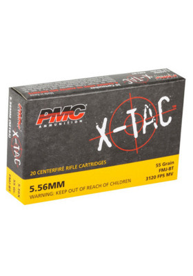 PMC X-TAC 5,56X45 55GR FMJ-BT 5.56X