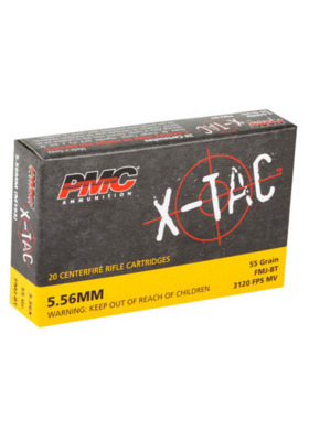PMC X-TAC 5,56X45 55GR FMJ-BT 5.56X