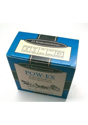 POW-EX 12/67,5 25,5G 3,5MM MUSTARUUTIHAULIKON PATRUUNA