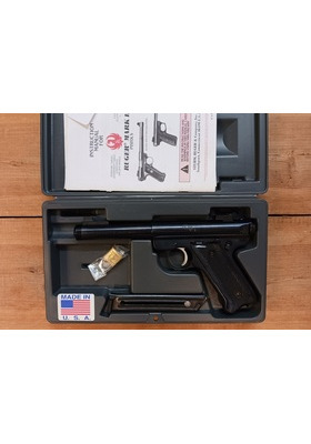 RUGER MK512 22LR PIENOISPISTOOLI KÄYT