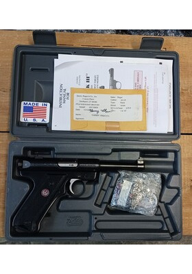 RUGER MKIII 22LR PIENOISPISTOOLI KÄYT