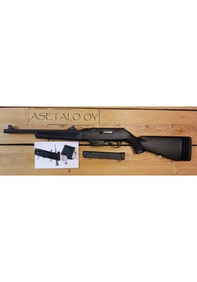 RUGER PC CARBINE 9MM/17RDS TAKE DOWN KIERRE ½"-28 TT3 KÄYTETTY