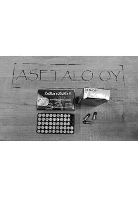 S&B .22 SHORT 1,8G/28,1GR LRN PATRUUNA 50/RASIA